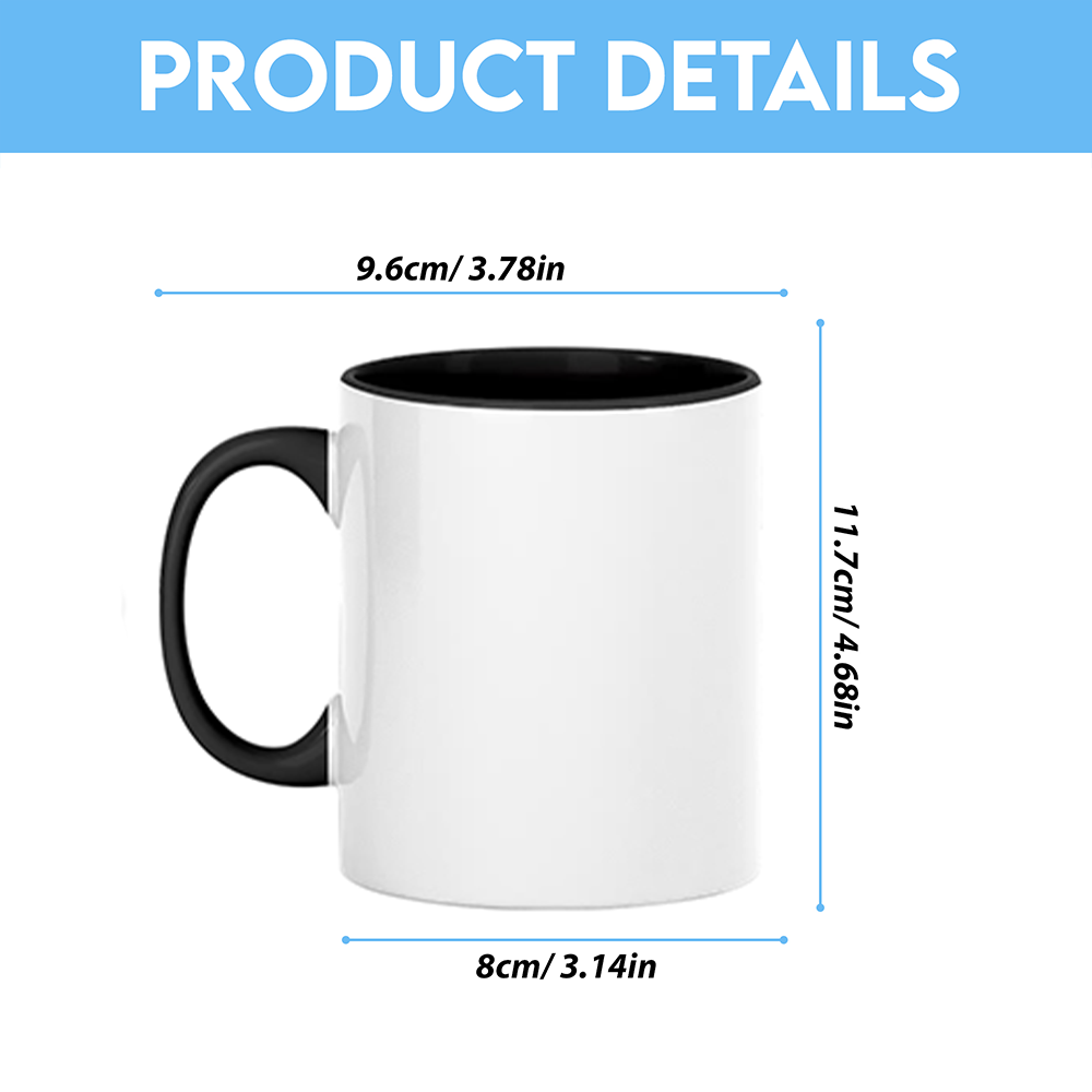 Cute Lamb and Tulip Christian Mug, He Is Risen Coffee Cup, Easter Spring Mug for Believers, Bible Verse Animal Design, Faith-Based Gift Idea MULAF71